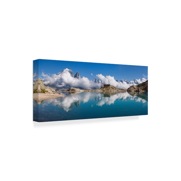 Roberto Bertero 'Lac Blanc Par' Canvas Art,20x47